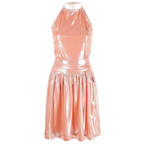 Abito Donna con scollo all'americana e nodo Pesca LOVE MOSCHINO- Francavilla Moda